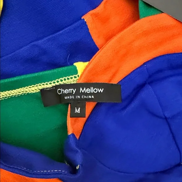 Cherry Melon Women's High Waist Color Block Shorts - Picture 5 of 6